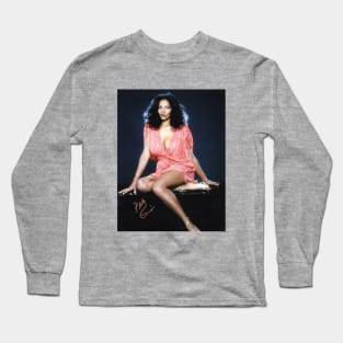 Pam Grier Potrait Long Sleeve T-Shirt